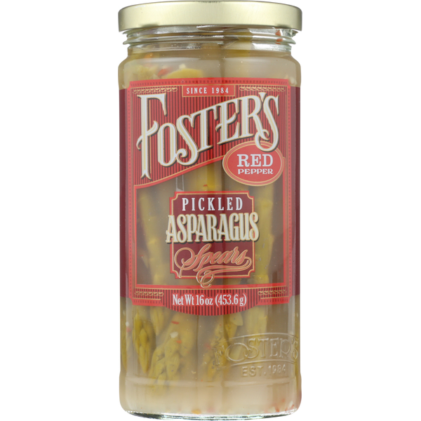 Pickled Goods & Olives Foster's Pickled Asparagus hero