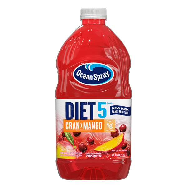 Juice & Nectars Ocean Spray Diet Cran-Mango Juice Drink hero