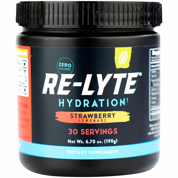 Redmond Re-Lyte Strawberry & Lemon Electrolyte Mix Jar hero