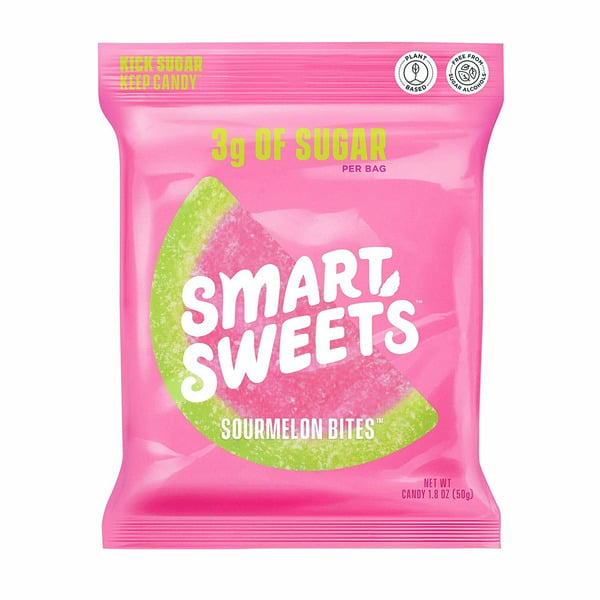 Candy & Chocolate SmartSweets Sourmelon Bites, sour candy hero