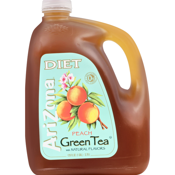 Tea AriZona Diet Peach Green Tea hero