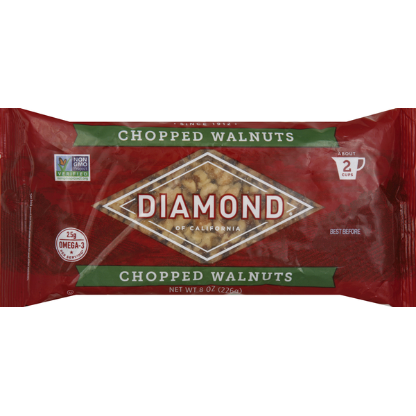 Baking Ingredients Diamond Walnuts, Chopped hero