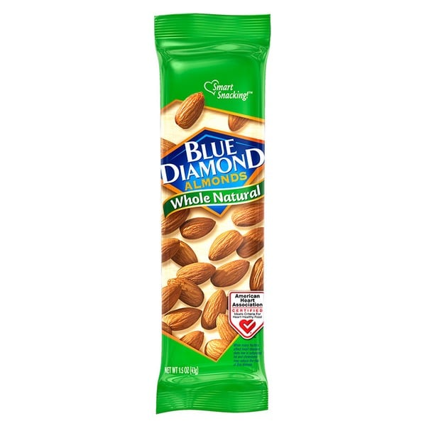 Nuts, Seeds & Dried Fruit Blue Diamond Almonds, Whole Natural hero