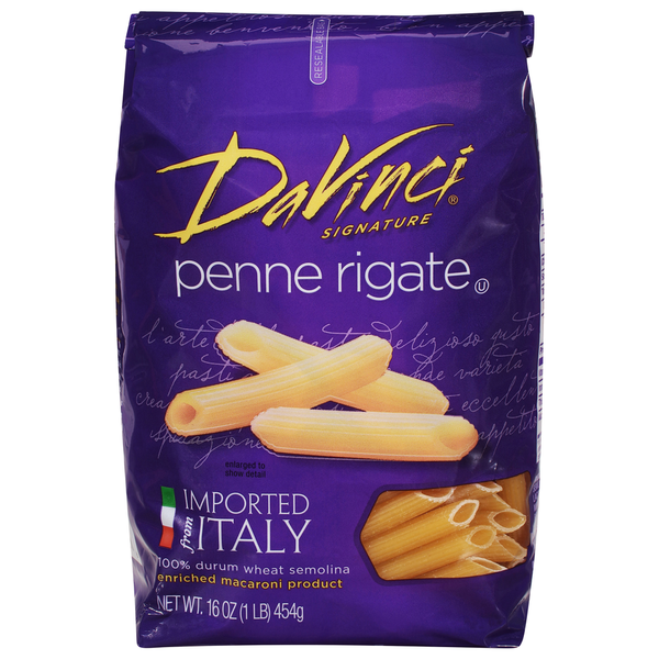 Dry Pasta DaVinci Penne Rigate hero