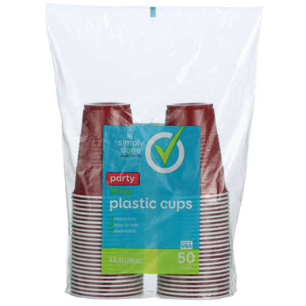 Simply Done Party Plastic Cups hero