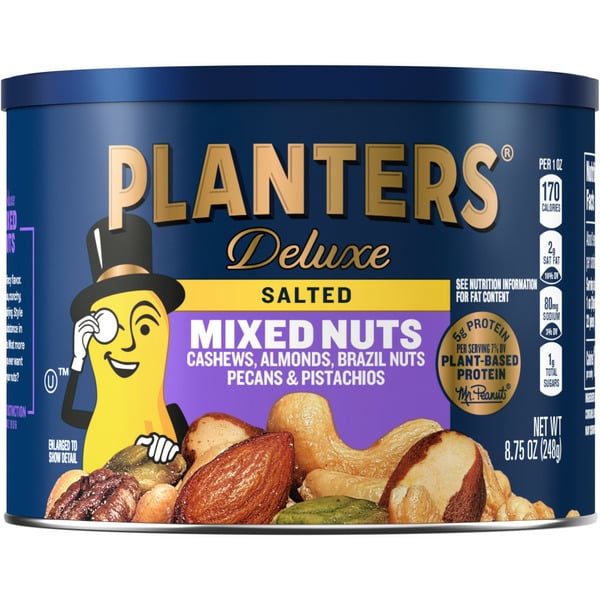 Nuts, Seeds & Dried Fruit Planters Deluxe Mixed Nuts hero