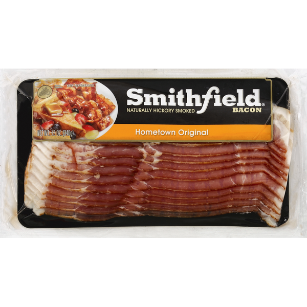 Hot Dogs, Bacon & Sausage Smithfield Hometown Original Bacon hero