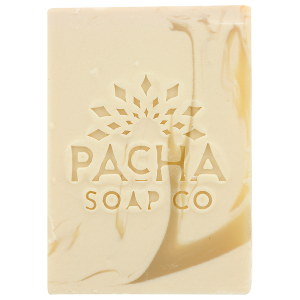 Pacha Soap Co. Bar Soap, Coconut Lemon, 4 Oz, Upc hero