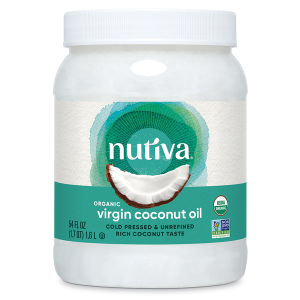 Oils, Vinegars & Fats Nutiva Organic, Virgin Coconut Oil hero