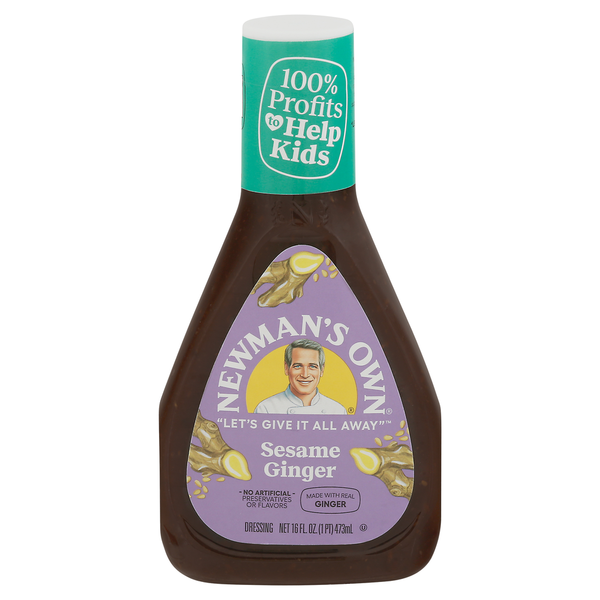 Salad Dressing & Toppings Newman's Own Dressing, Sesame Ginger hero