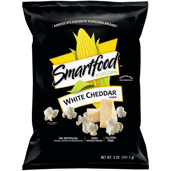 Popcorn & Jerky Smartfood White Cheddar Cheese Popcorn hero