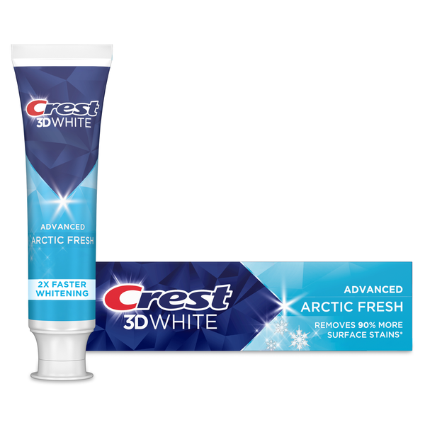 Oral Hygiene Crest 3D White Advanced Toothpaste, Arctic Fresh hero