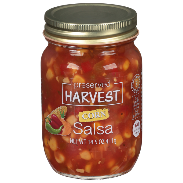 Condiments Preserved Harvest Salsa, Corn hero