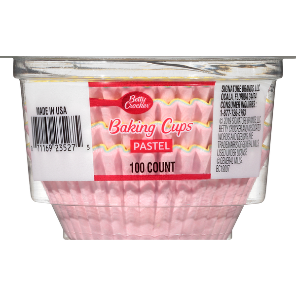 Baking Supplies & Decor Betty Crocker Baking Cups, Pastel hero