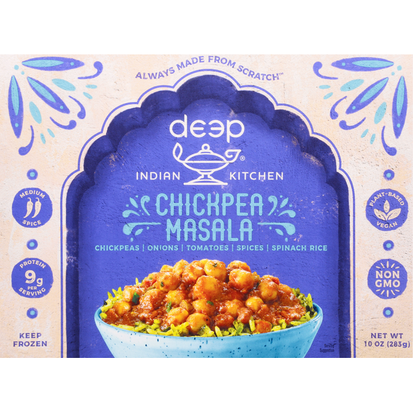 Frozen Meals Deep Indian Kitchen Chickpea Masala hero