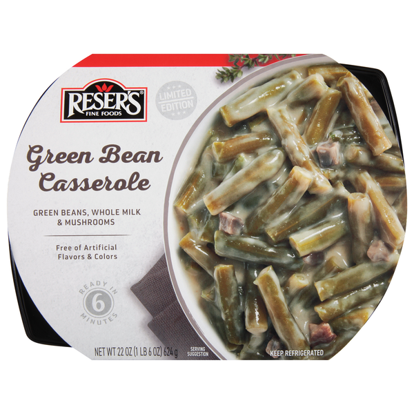 Prepared Meals Reser's Fine Foods Green Bean Casserole hero