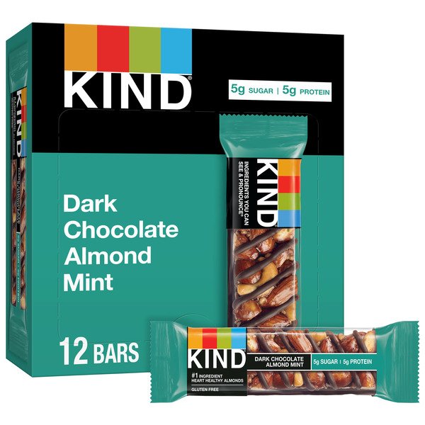 Energy & Granola Bars KIND Dark Chocolate Almond Mint hero