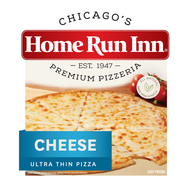 Frozen Pizza Home Run Inn Ultra Thin Frozen Cheese Pizza hero