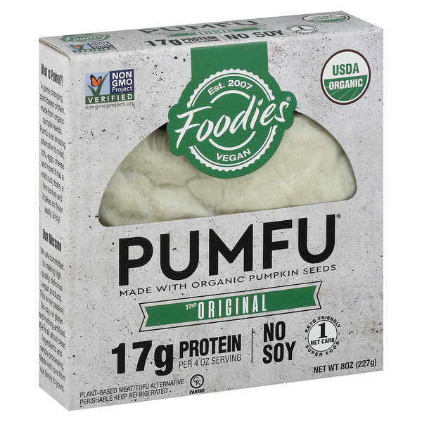 Tofu & Meat Alternatives Foodies Pumfu, The Original hero