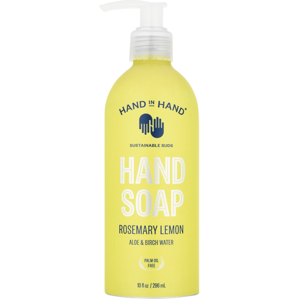 Hand in Hand Hand Soap, Rosemary Lemon, Aloe & Birch Water hero