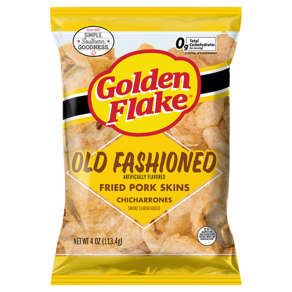 Golden Flake Chicharrones, Old Fashioned hero