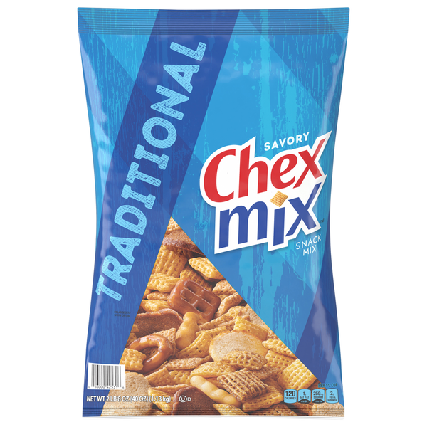 Chips & Pretzels Chex Mix Snack Mix, Savory, Traditional hero