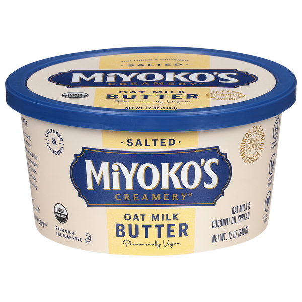 Butter Miyoko's Creamery Organic Oat Milk Butter hero