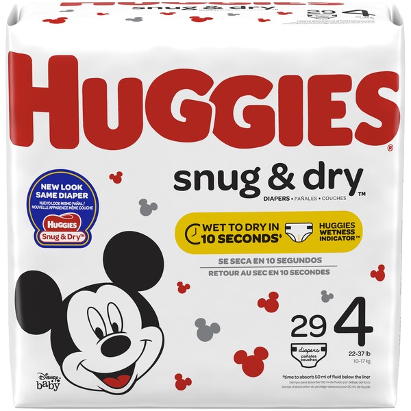 Diapers & Wipes Huggies Snug & Dry Diapers, Size 4 hero