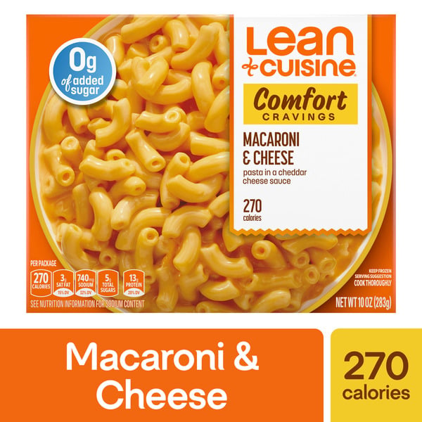 Frozen Meals Lean Cuisine Favorites Macaroni And Cheese Frozen Entrée hero