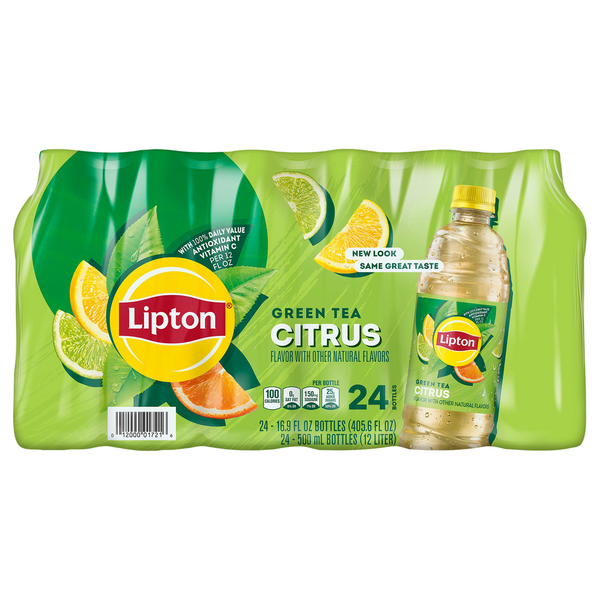 Tea Lipton Green Tea, Citrus hero