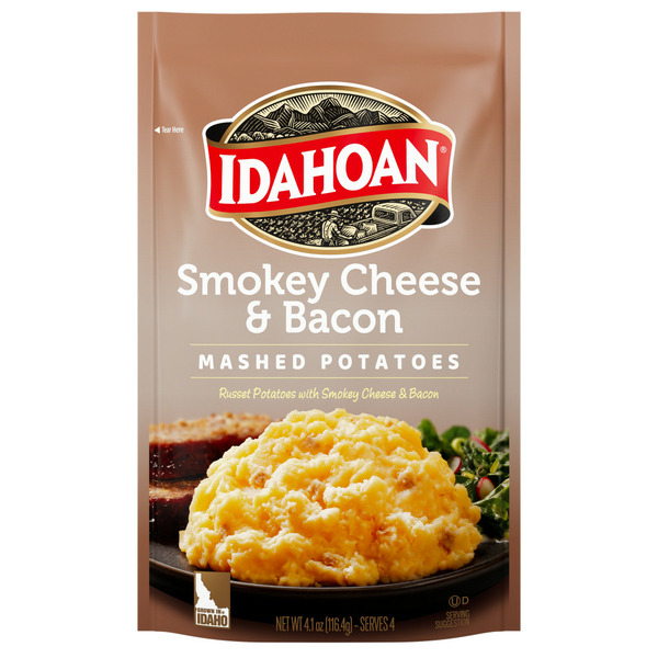 Frozen Meals Idahoan® Smokey Cheese & Bacon Mashed Potatoes hero