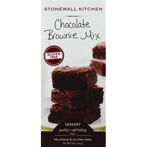 Doughs, Gelatins & Bake Mixes Stonewall Kitchen Chocolate Brownie Mix, Gluten Free hero