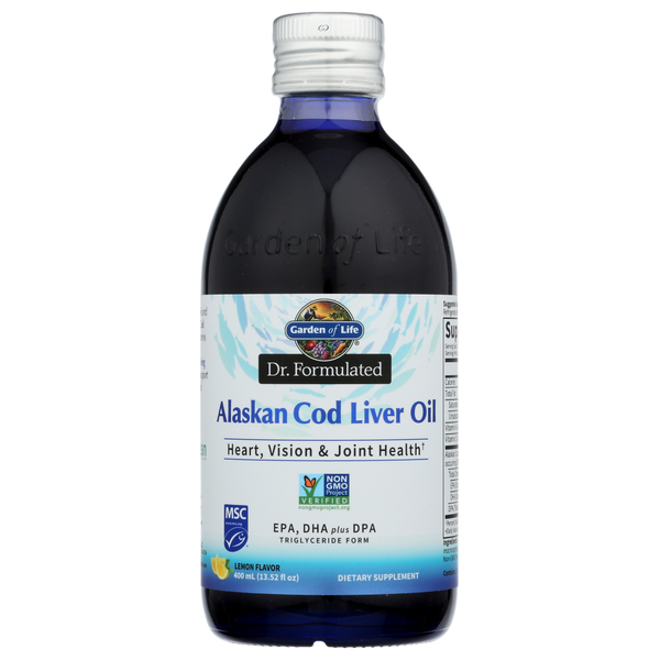 Vitamins & Supplements Garden of Life Dr. Formulated Alaskan Cod Liver Oil hero