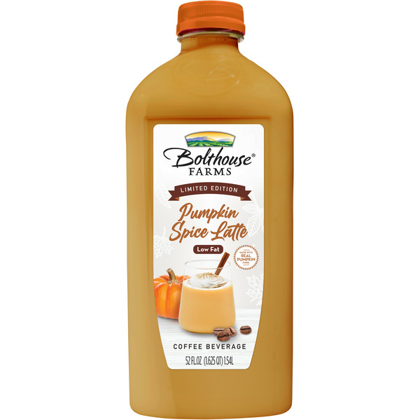 Refrigerated Bolthouse Farms Pumpkin Spice Latte hero