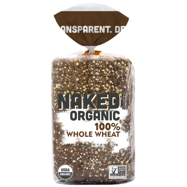 Naked Bread Naked Organic 100% Whole Wheat hero