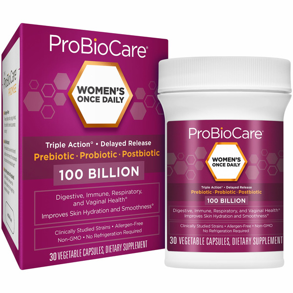 Probiotics ProBioCare Women's Once Daily 100 Billion Probiotic Capsules hero