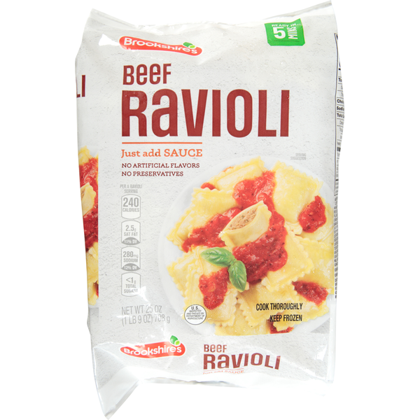 Canned Meat & Seafood Brookshire's Ravioli, Beef hero