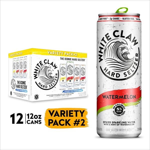 Hard Seltzer White Claw Hard Seltzer Variety No. 2 hero