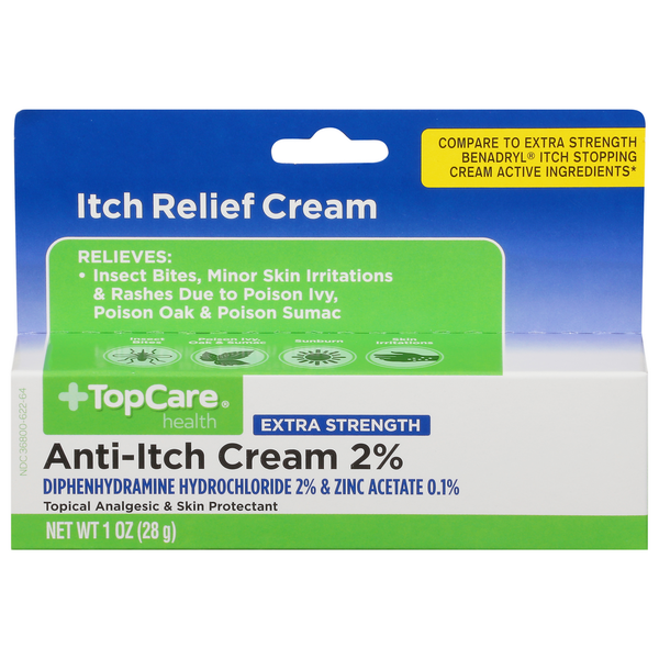 TopCare Anti-Itch Cream 2%, Extra Strength hero