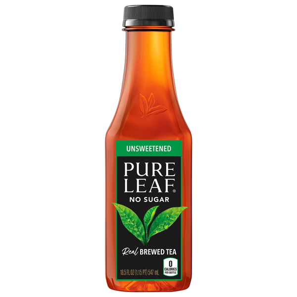 Tea and Lemonade Pure Leaf Iced Tea, Unsweetened Black Tea hero