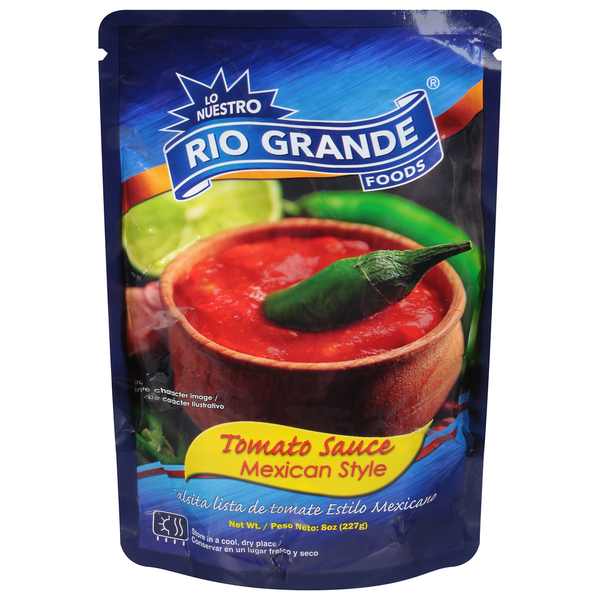 Condiments Rio Grande Foods Tomato Sauce, Mexican Style hero