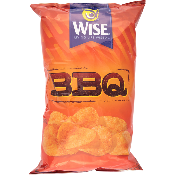 Chips & Pretzels Wise Potato Chips, BBQ hero