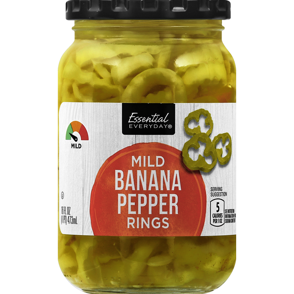 Pickled Goods & Olives Essential Everyday Banana Pepper, Mild, Rings hero