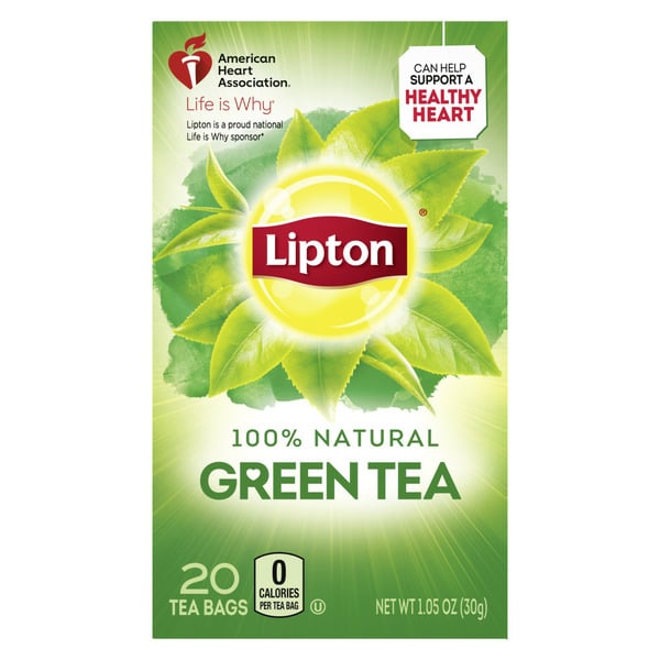 Tea Lipton Tea Bags Green Tea hero