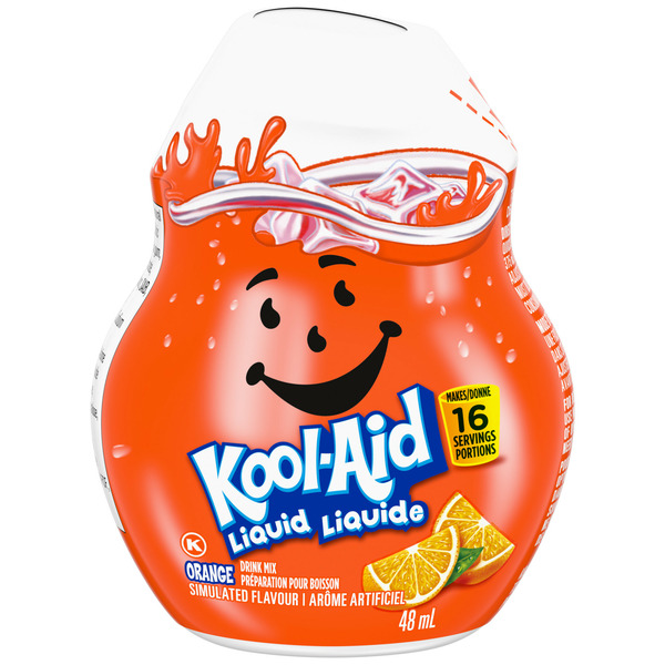 Juice & Nectars Kool-Aid Orange Liquid Drink Mix hero