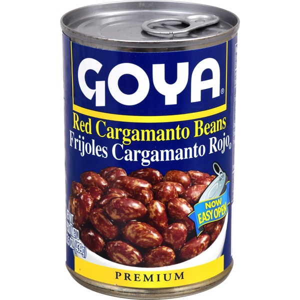 Canned Meat, Seafood & Beans Goya Red Cargamanto Beans hero