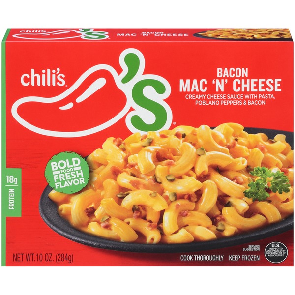 Frozen Meals Chili's Bacon Mac 'N' Cheese Frozen Dinner hero