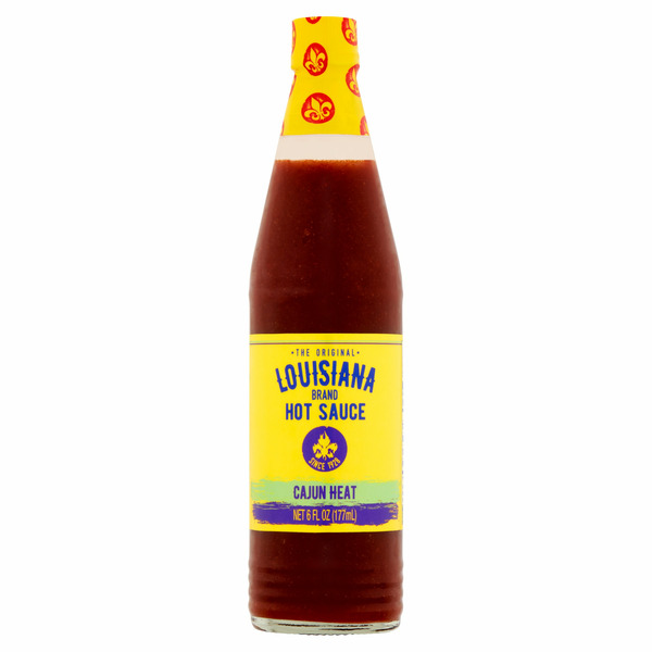 Condiments Louisiana Brand The Original Cajun Heat Hot Sauce hero