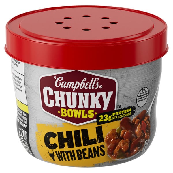 Canned Meat & Seafood Campbell's Chili with Beans Bowl hero