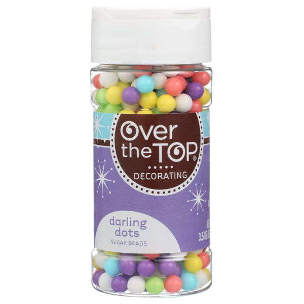 Baking Supplies & Decor Over The Top Darling Dots Sugar Beads hero